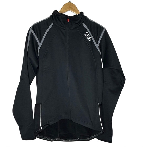 GORE BIKE WEAR Men Sz L Oxygen SO Full Zip Windstopper Soft Shell Cycling Jacket - Picture 1 of 16